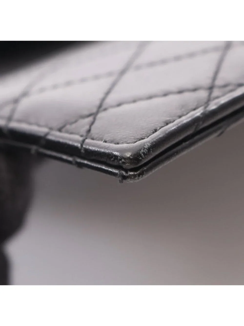 Saint Laurent Paris Clutch Gabby Black Leather Flap Chain